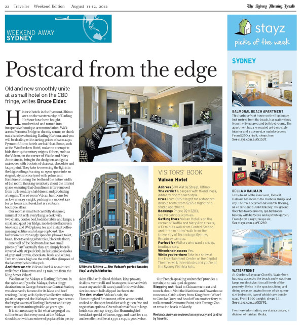 The Sydney Morning Herald article